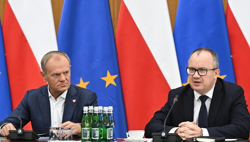 Donald Tusk i Adam Bodnar