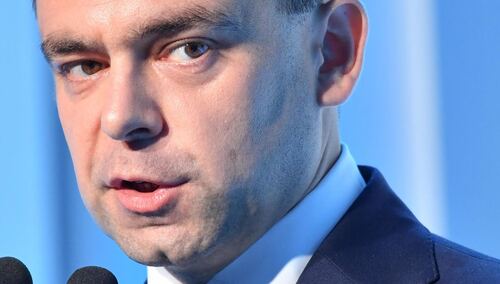 Minister finansów Andrzej Domański