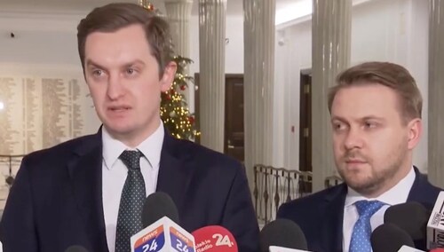 Sebastian Kaleta i Jacek Ozdoba