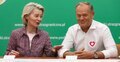 Ursula von der Leyen spotkała się w niedzielę z Donaldem Tuskiem