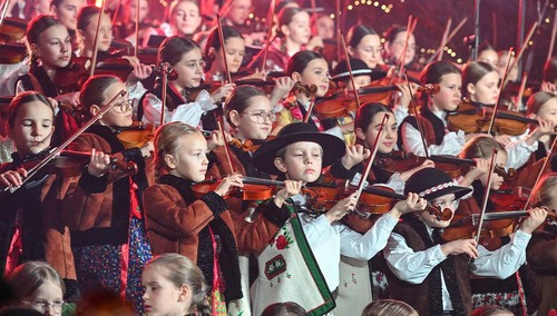 Koncert noworoczny Małej Armii Janosika w Bazylice Archikatedralnej pw. św. Jakuba w Szczecinie