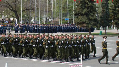 Parada z okazji Dnia Zwycięstwa