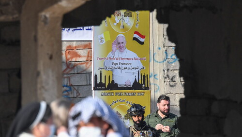 Irak: Papież udaje się do miast zniszczonych przez Państwo Islamskie