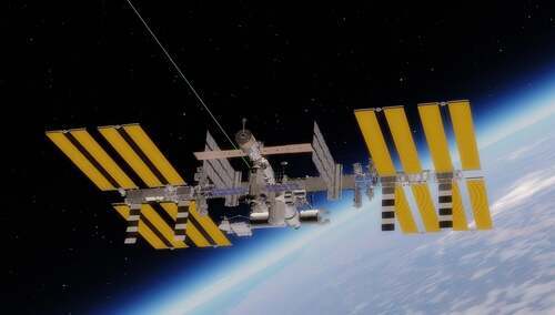 Międzynarodowa Stacja Kosmiczna ISS / zdjęcie poglądowe 