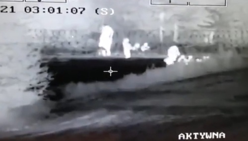 Tak Białorusini pomagają imigrantom w forsowaniu zapory technicznej na granicy? SG publikuje nagranie [VIDEO]