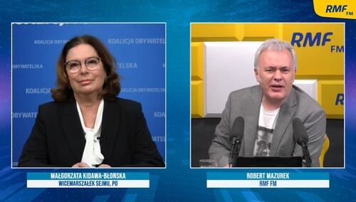 [video] Kidawa-Błońska wije się u Mazurka broniąc Budki. "Opanował kryzys"