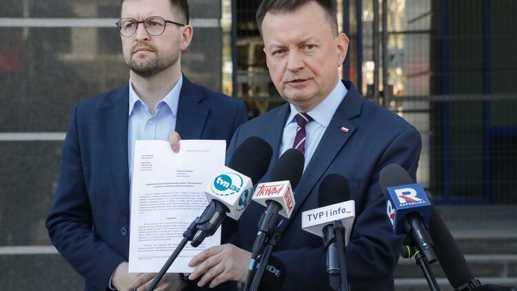 Były minister obrony narodowej Mariusz Błaszczak