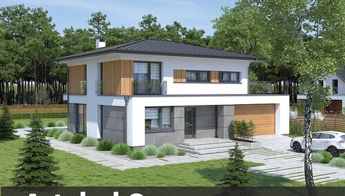 Projekt M253 Szczęśliwy z kolekcji Muratora, arch. Katarzyna Słupeczańska