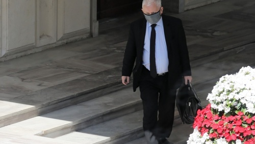 Prezes PiS Jarosław Kaczyński / PAP/Paweł Supernak