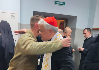 Kard. Konrad Krajewski w Charkowie