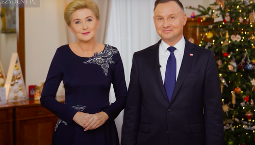 [Video] Poruszające życzenia od Pary Prezydenckiej z okazji Świąt Bożego Narodzenia