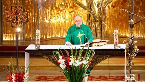 6 lipca 2025 r. w Bazylice św. Brygidy w Gdańsku poświęcono krzyż Solidarności Walczącej