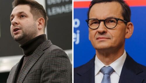 Patryk Jaki i Mateusz Morawiecki