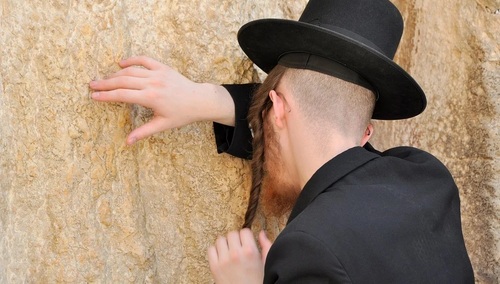 Żyd przy Ścianie Płaczu