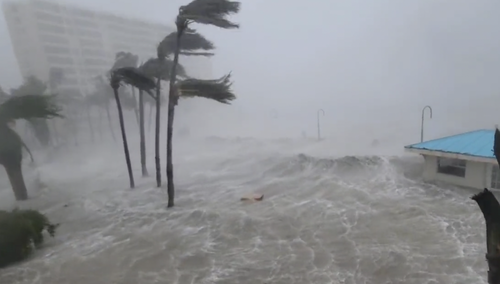 huragan Ian uderzył w USA