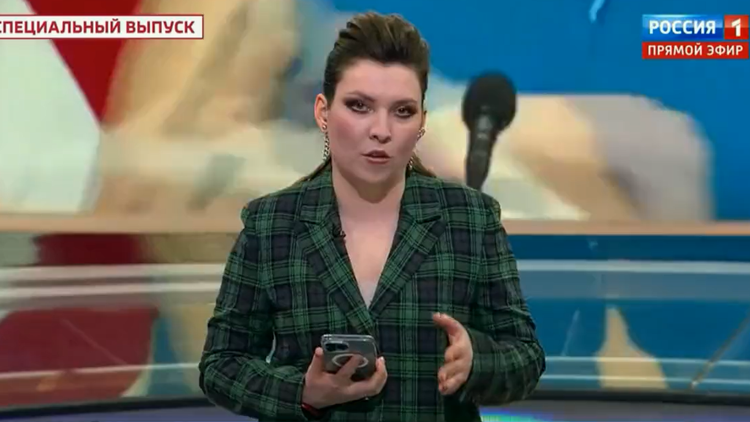 prowadząca rosyjskich mediów