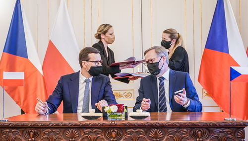 Premierzy Polski i Czech