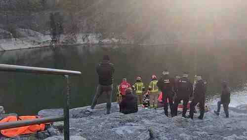 Miejsce tragedii - rezerwat Ślichowice 