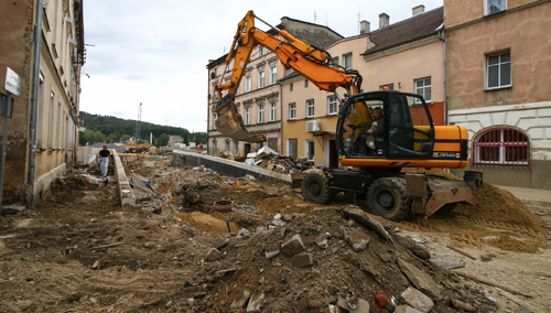 Głuchołazy. Usuwanie skutków powodzi
