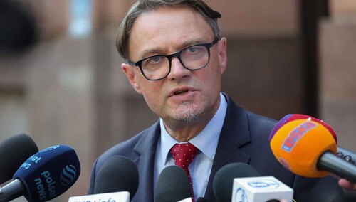 Rzecznik MSZ Paweł Wroński