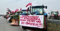 Protest rolników na drodze ekspresowej S8