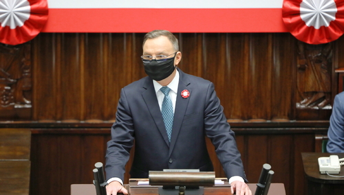 Andrzej Duda: "Świętujemy w imię pamięci, a zarazem w imię przyszłości"