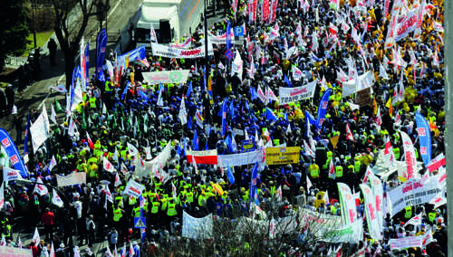 Protest "S" przeciwko podwyższeniu wieku emerytalnego