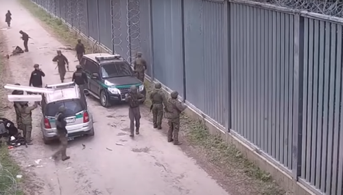 Akcja, w której funkcjonariusz Straży Granicznej został ranny