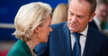 Donald Tusk wraz z Ursulą von der Leyen