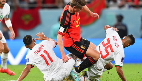 Kolejna sensacja na mundialu. Belgowie byli bezradni