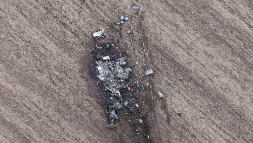 Zestrzelony rosyjski śmigłowiec