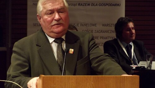 Były prezydent Lech Wałęsa