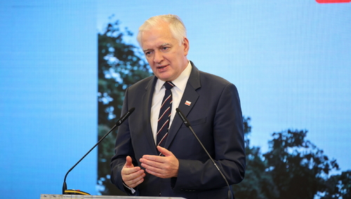 Wicepremier, minister rozwoju, pracy i technologii Jarosław Gowin