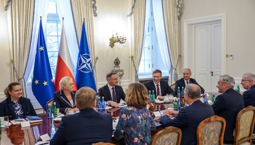 Konsultacje prezydenta z przedstawicielami komitetów wyborczych