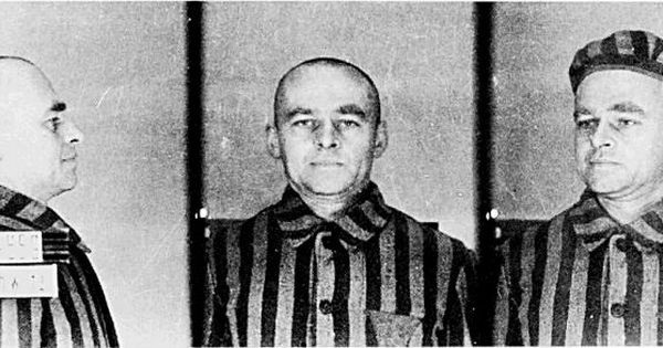 Witold Pilecki, zdjęcie obozowe