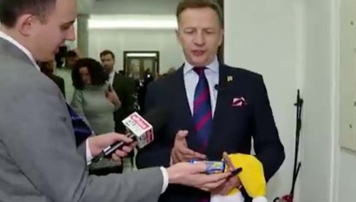 Poseł Rafał Kasprzyk z Polski 2050