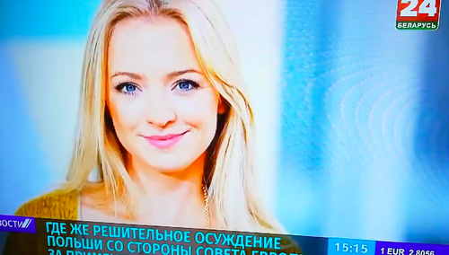 Kurdej-Szatan „gwiazdą” białoruskiej telewizji! „Tak wygląda wolność słowa w Polsce” [WIDEO]