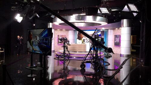 Studio telewizyjne, zdjęcie ilustracyjne