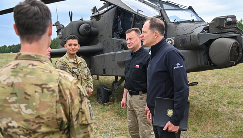 Ambasador USA i szef MON