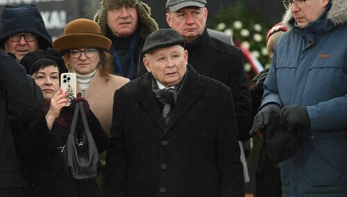 Prezes PiS Jarosław Kaczyński