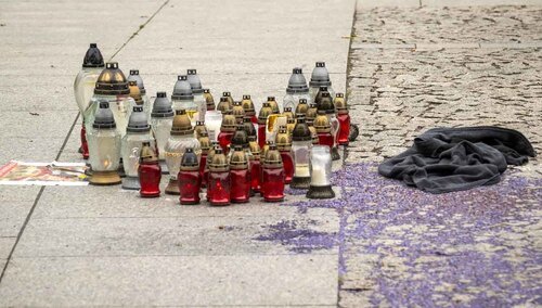 Miejsce bójki w miejscowości Nowe