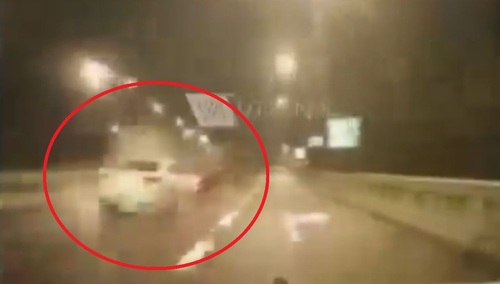 Wypadek na Łazienkowskiej, Warszawa