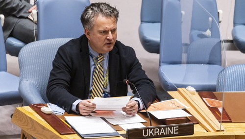 Ambasador Ukrainy przy ONZ Serhij Kysłycia