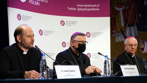 Od lewej: Leszek Gęsiak, Krzysztof Zadarko, Adrian Budzik