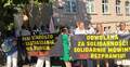 Protest Solidarności w Żaganiu