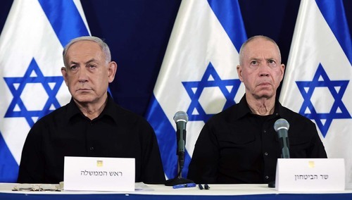 Benjamin Netanjahu i Joaw Galant