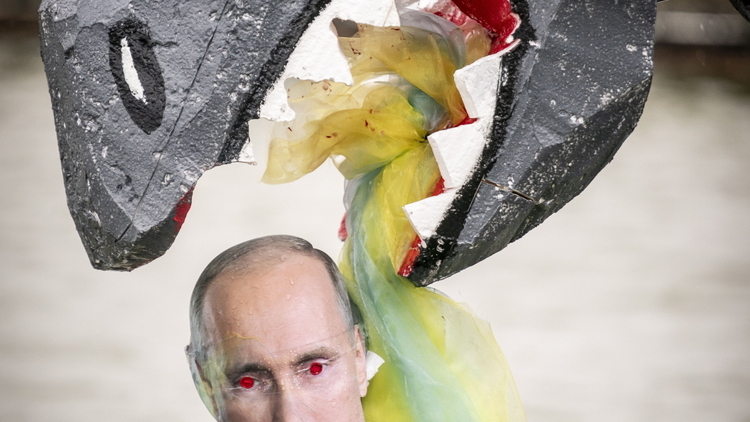 Karykatura prezydenta Putina