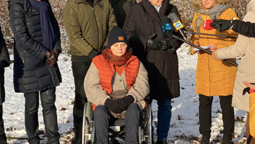 Ochojska zatrzymana przez policję na granicy! „Jestem porażona okrucieństwem tej władzy”