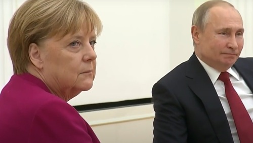 Angela Merkel, Władimir Putin