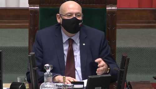 Wicemarszałek Sejmu Piotr Zgorzelski (PSL)